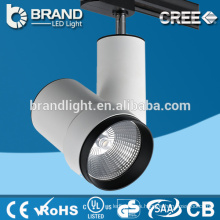 Jiangmen Fabricante Precio de fábrica Cree LED Chips Aluminio 3 hilos 20W COB Track Light